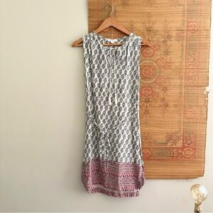 Beachlunchlounge Ikat Print Summer Dress